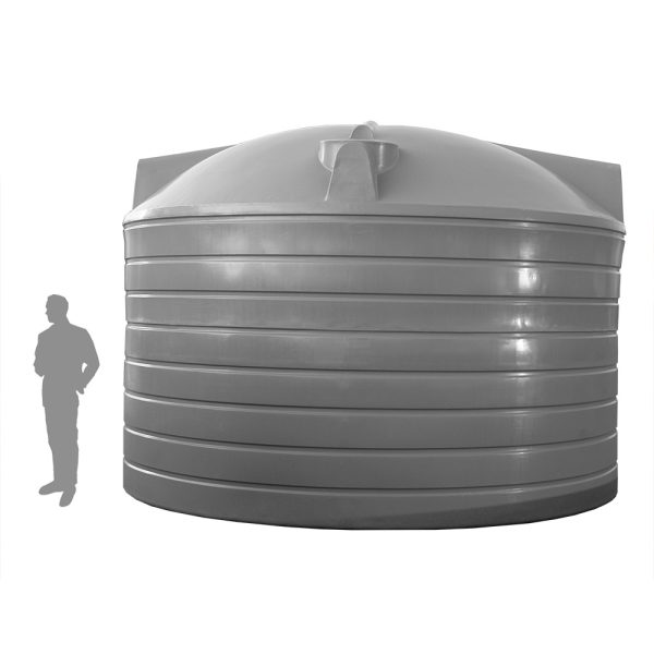 Polutank 34000 Litre Round Poly Water Tank - Tank Factory