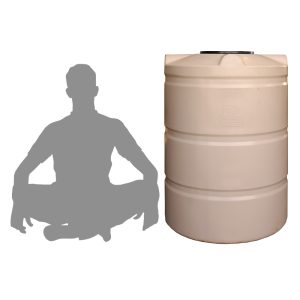 360 Litre Round Poly Water Tank